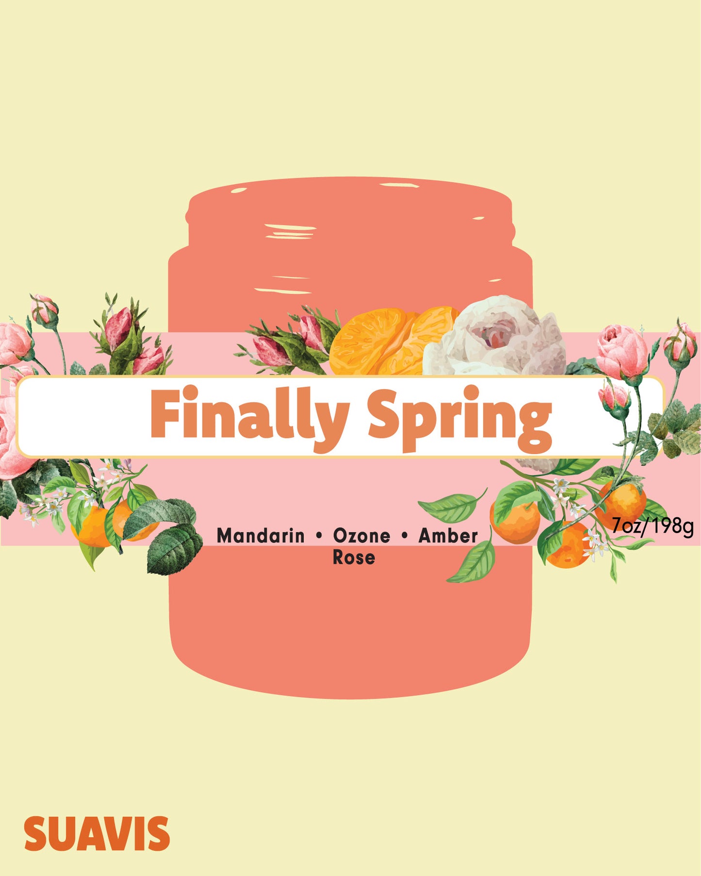 Finally Spring Jar Candle