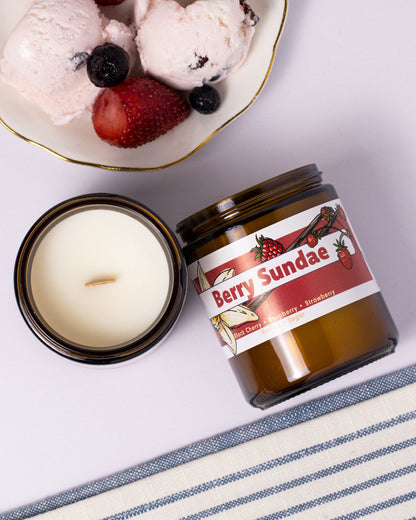 Berry Sundae Candle