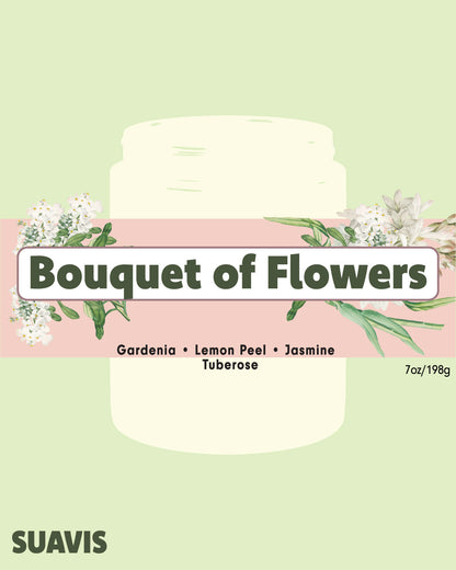 Bouquet of Flowers Candle