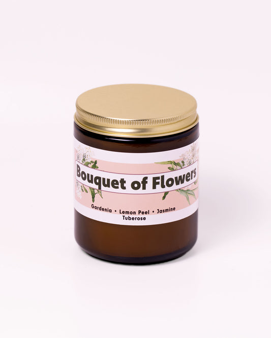 Bouquet of Flowers Candle