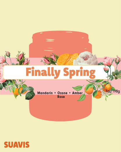 Finally Spring Jar Candle