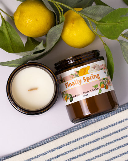 Finally Spring Jar Candle
