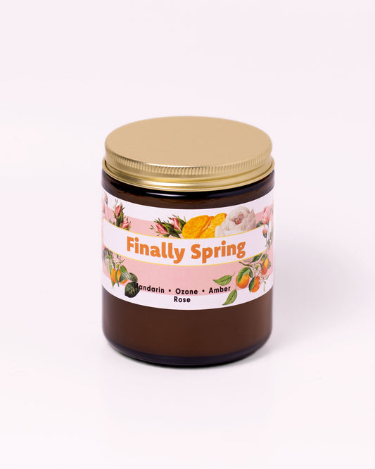 Finally Spring Jar Candle