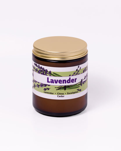 Lavender Jar Candle