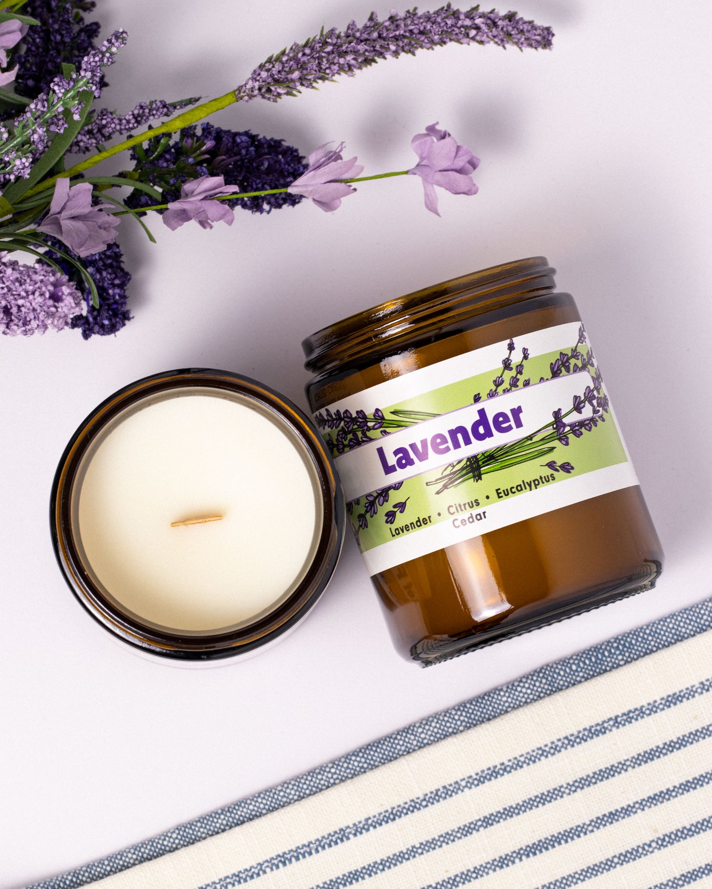 Lavender Jar Candle