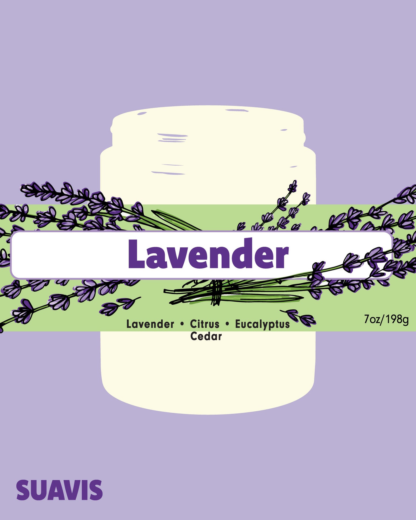 Lavender Jar Candle